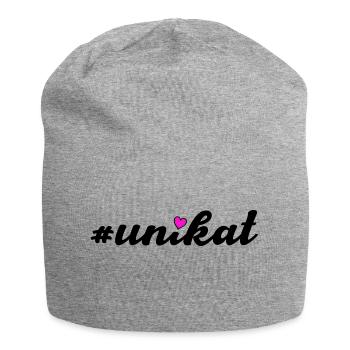 Unique - Jersey Beanie - heather grey - Front