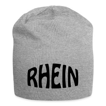 RHEIN - Jersey-Beanie - Grau meliert - Vorne