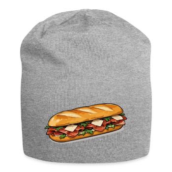 Style Cracky Hot Dog Style Comic - Bonnet en jersey - gris chiné - Devant