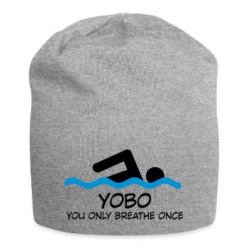 swimmer - Jersey-Beanie - Grau meliert - Vorne