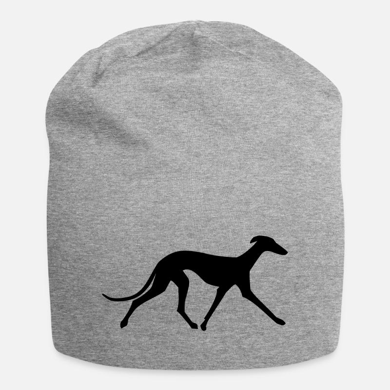 Galgo Español - Jersey-Beanie - Grau meliert