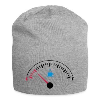 EMPTY COFFEE - Jersey-Beanie - Grau meliert - Vorne