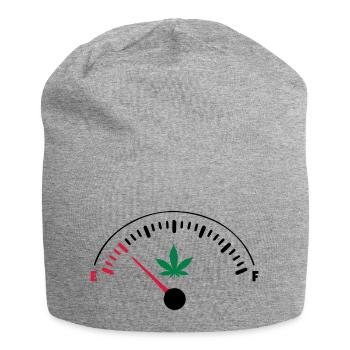 EMPTY Ganja - Jersey-Beanie - Grau meliert - Vorne
