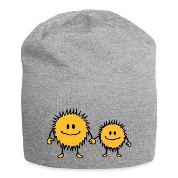 monsters - Bonnet en jersey - gris chiné - Devant