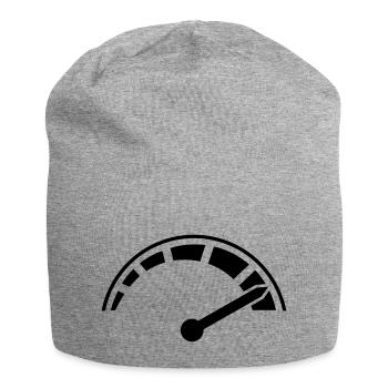 speed__f1 - Jersey Beanie - heather grey - Front