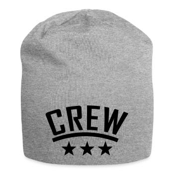 crew - Jersey-Beanie - Grau meliert - Vorne