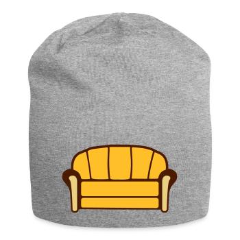 Couch - Jersey-Beanie - Grau meliert - Vorne