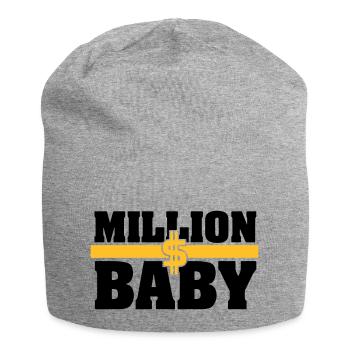 Milliondollarbaby - Bonnet en jersey - gris chiné - Devant