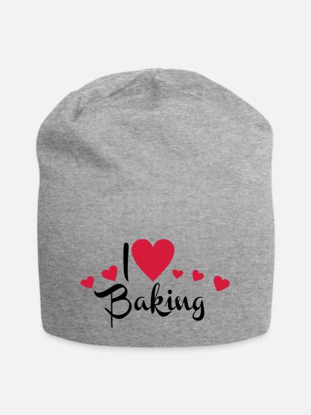 bake - Jersey Beanie - heather grey