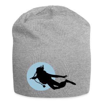 Diving - Jersey-Beanie - Grau meliert - Vorne