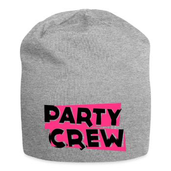 Party Crew - Jersey-Beanie - Grau meliert - Vorne