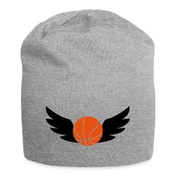 Basketball - Basket Ball - Game - Sport - Player - Jersey-Beanie - Grau meliert - Vorne