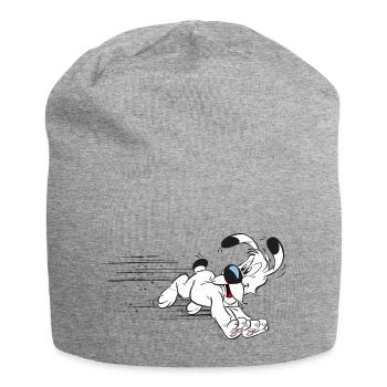 Asterix - Idefix hat es eilig - Jersey-Beanie - Grau meliert - Vorne
