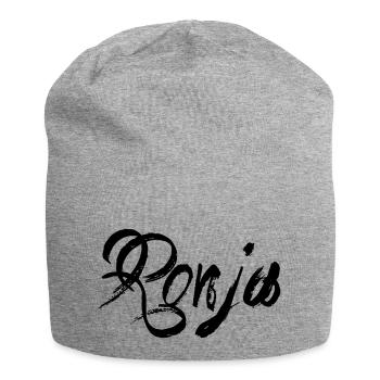 Ronja - Jersey-Beanie - Grau meliert - Vorne