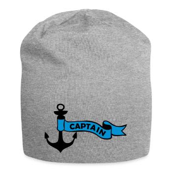 anker_captain_02 - Bonnet en jersey - gris chiné - Devant