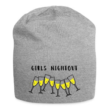 sekt girls nightout - Jersey-Beanie - Grau meliert - Vorne