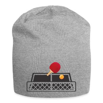 Ping-pong de table batte de balle - Bonnet en jersey - gris chiné - Devant