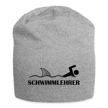 Schwimmlehrer - Jersey-Beanie - Grau meliert - Vorne