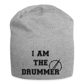 I AM THE DRUMMER - Jersey-Beanie - Grau meliert - Vorne