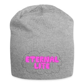 Eternal Life - Jersey Beanie - heather grey - Front