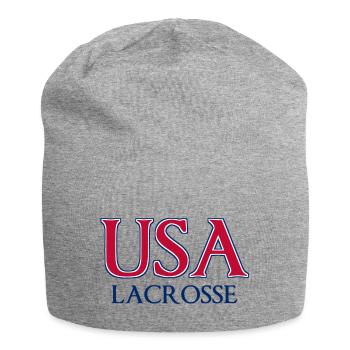 USA Lacrosse - National Colors - United States - Jersey-Beanie - Grau meliert - Vorne