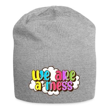 We are ruin - Jersey Beanie - heather grey - Front