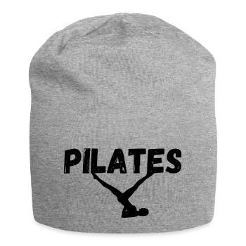 Femme Pilates - Bonnet en jersey - gris chiné - Devant