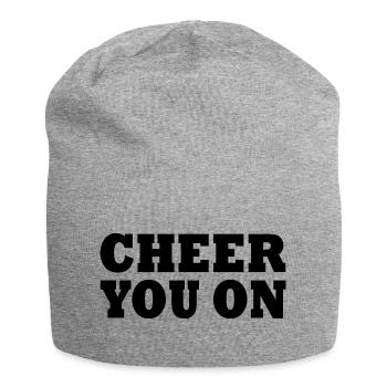 Cheer you on - Bonnet en jersey - gris chiné - Devant