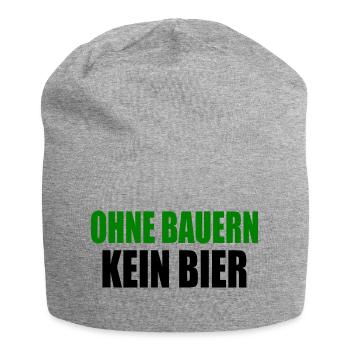 text5040 - Jersey-Beanie - Grau meliert - Vorne