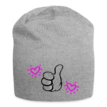 ELUE meilleure maman - Bonnet en jersey - gris chiné - Devant