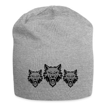 Wolf Team Rudel - Jersey-Beanie - Grau meliert - Vorne