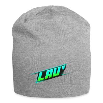 Lau' - Jersey Beanie - heather grey - Front
