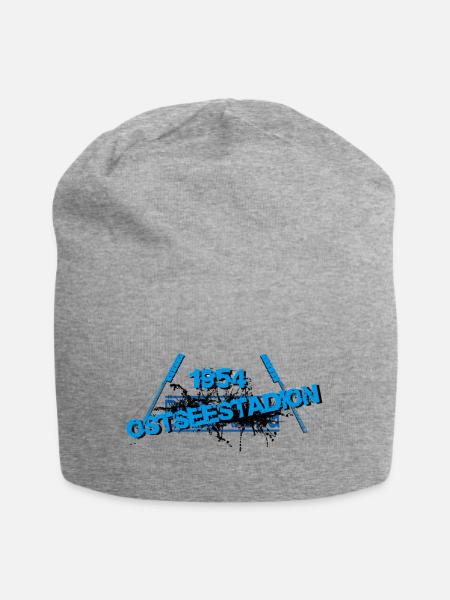 Aus Liebe zur Tradition - Jersey-Beanie - Grau meliert