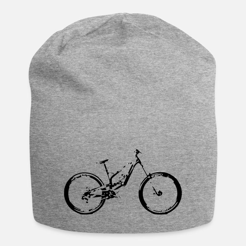 fahrad - Jersey-Beanie - Grau meliert