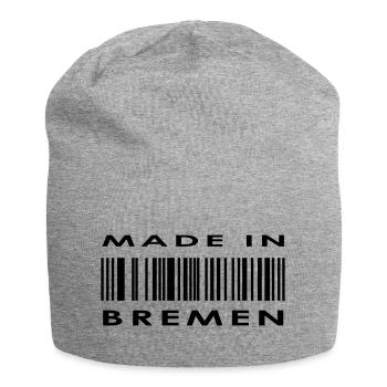 Fait à Brême - Bonnet en jersey - gris chiné - Devant