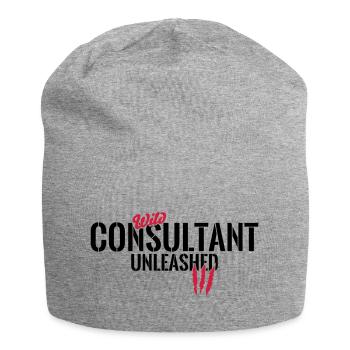 Wilder Adviser unleashed - Jersey Beanie - heather grey - Front
