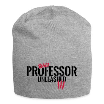 Wilder Professor entfesselt - Jersey-Beanie - Grau meliert - Vorne