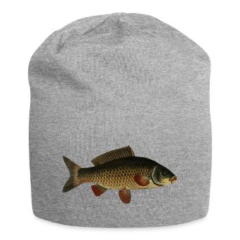 fish107 - Jersey-Beanie - Grau meliert - Vorne