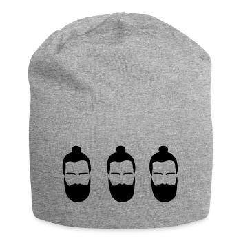 NilGuenther_HipsterKlone2 - Jersey-Beanie - Grau meliert - Vorne