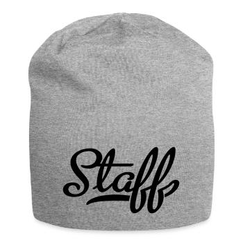 staff - Bonnet en jersey - gris chiné - Devant