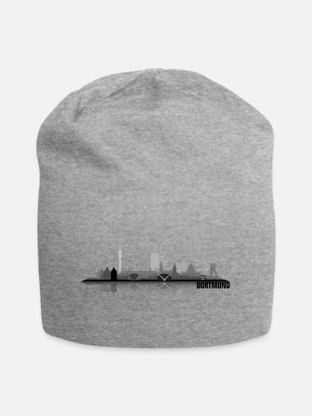 Dortmund 01 - Jersey Beanie - heather grey