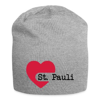love_st_pauli - Jersey-Beanie - Grau meliert - Vorne