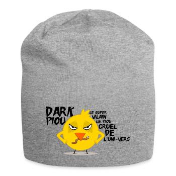 Dark Piou - Bonnet en jersey - gris chiné - Devant