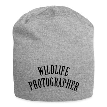 Wildlife Photographer (text, 1c) - Bonnet en jersey - gris chiné - Devant