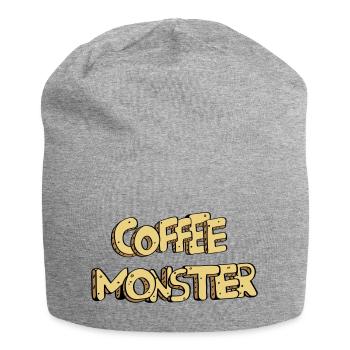 textcoffee_monster - Jersey Beanie - heather grey - Front