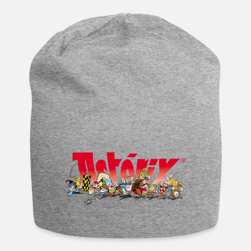 Asterix & Obelix Rennstart - Jersey-Beanie - Grau meliert