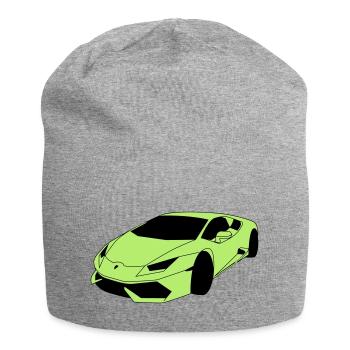 Voiture de sport Lambo - Bonnet en jersey - gris chiné - Devant