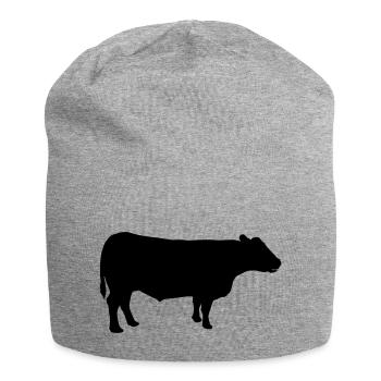 Beef - Jersey-Beanie - Grau meliert - Vorne