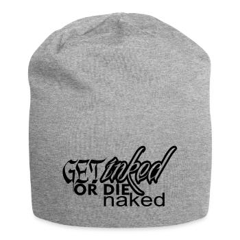 tattoo - Jersey-Beanie - Grau meliert - Vorne