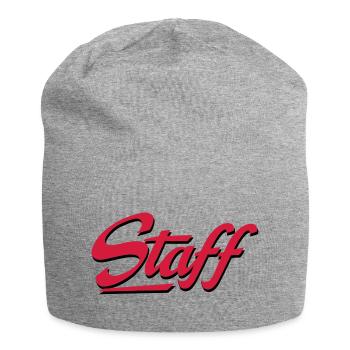 staff - Bonnet en jersey - gris chiné - Devant